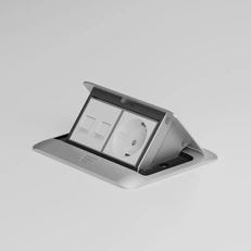 Изображение Выдвижной блок на 4 модуля (серебряный) W8074065