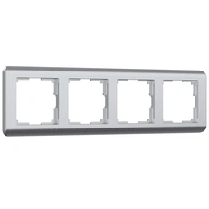 Изображение Рамка на 4 поста Stream (серебряный) W0042106